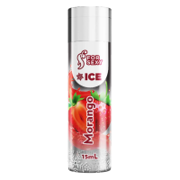 Gel Ice Comestível Saboroso 15ml For Sexy - Morango